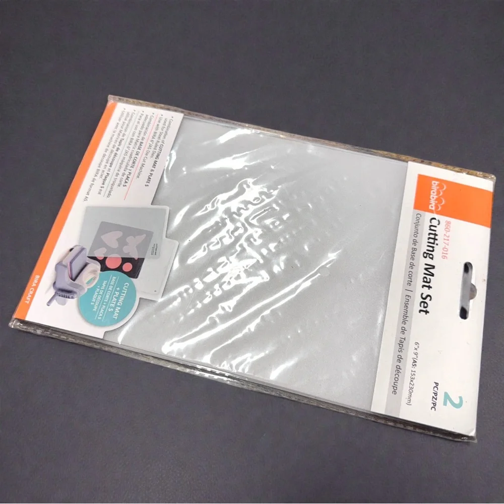 NWT Bira Craft Cutting Mat Set + Plate S for Bira 6” Die Cutting Machine | NWT